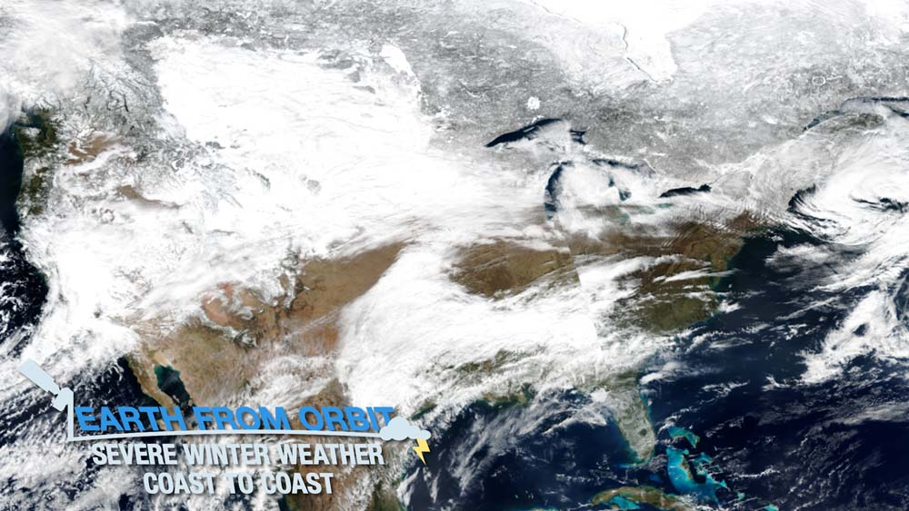 Earth from Orbit: More Heavy Rain, Snow, and Wind Hitting Western U.S