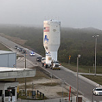 View HIGHEST REZ Version in new window. GOES-S Atlas V Centaur Stage Transported to VIF