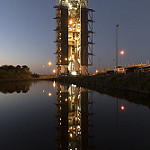 View HIGHEST REZ Version in new window. UULA Vertical Integration Facility where GOES-S will be Mated to its Launch Vehicle
