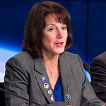 View HIGHEST REZ Version in new window. GOES-S Pre-launch Press Briefing: Sandra Smalley
