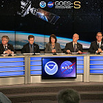 View HIGHEST REZ Version in new window. GOES-S Pre-launch Press Briefing Panel