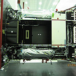 View HIGHEST REZ Version in new window. GOES-R Spacecraft Fuel Tanks and Liquid Apogee Engine Installed