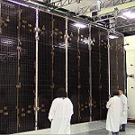 View HIGHEST REZ Version in new window. GOES-R Satellite Solar Array Deployment