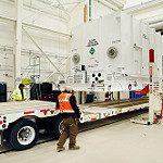 View HIGHEST REZ Version in new window. GOES-R Spacecraft System Module Arrives at Lockheed Martin