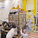 View HIGHEST REZ Version in new window. GOES-R Advanced Baseline Imager Installed on Spacecraft