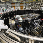View HIGHEST REZ Version GOES-U Lowered into Thermal Vacuum Chamber