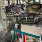 View HIGHEST REZ Version GOES-U Lifted up to Thermal Vacuum Chamber