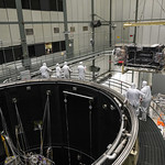 View HIGHEST REZ Version GOES-U Lift to Thermal Vacuum Chamber